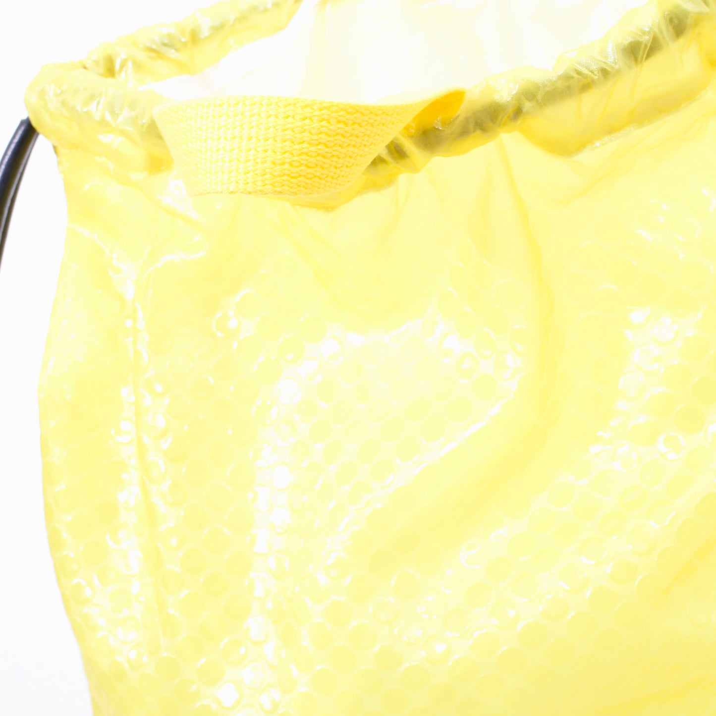 bubble wrap knap sac / yellow