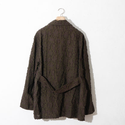 VICK CAMO RIBBON SHIRT /brown