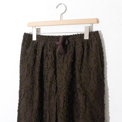 VICK CAMO RIBBON EASY PANTS /brown