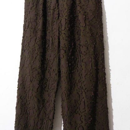VICK CAMO RIBBON EASY PANTS /brown