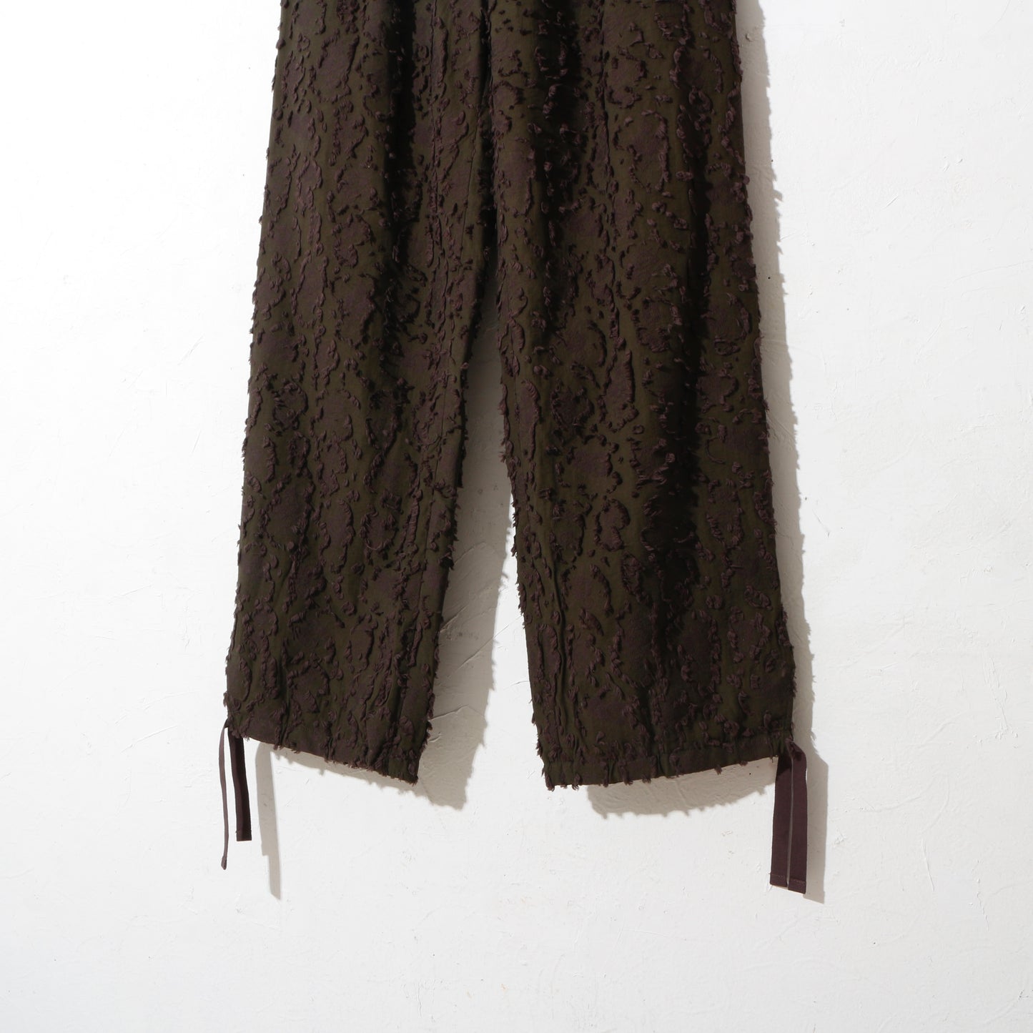 VICK CAMO RIBBON EASY PANTS /brown