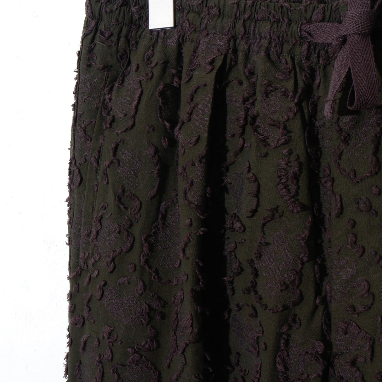 VICK CAMO RIBBON EASY PANTS /brown