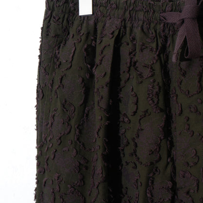 VICK CAMO RIBBON EASY PANTS /brown