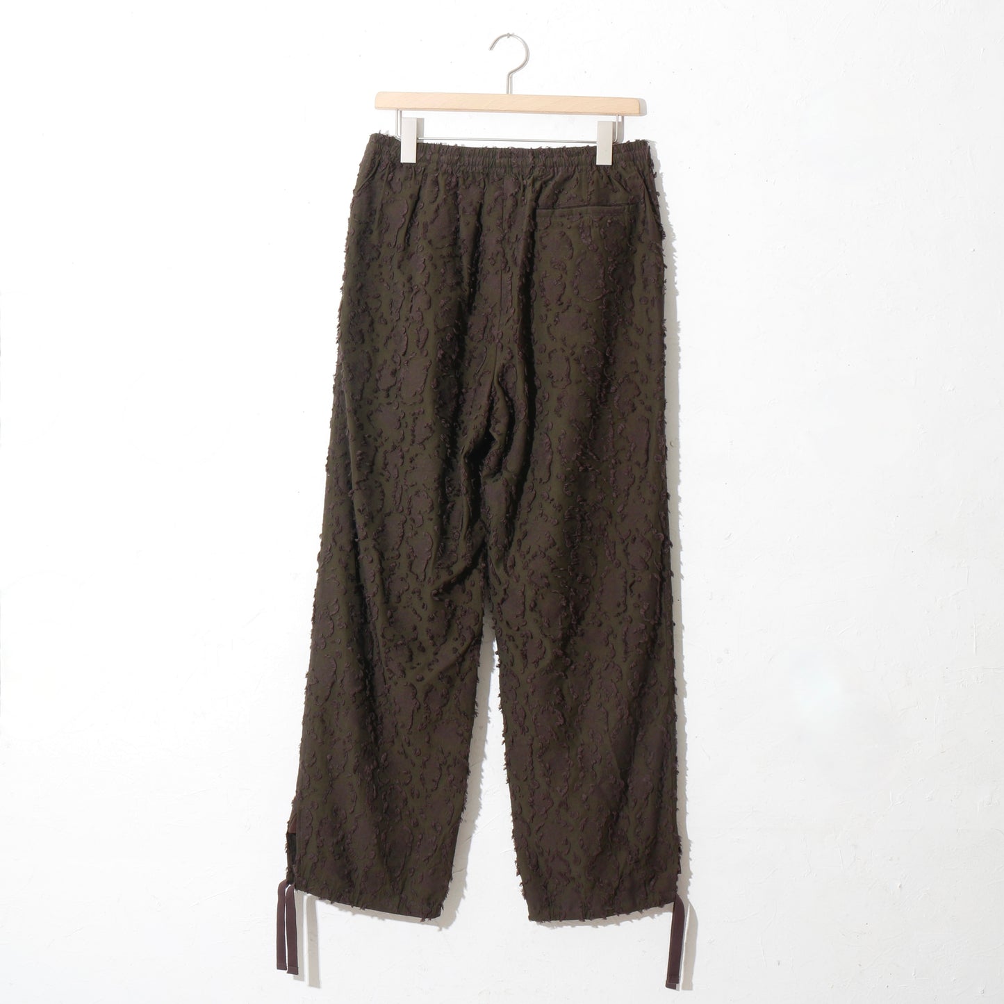 VICK CAMO RIBBON EASY PANTS /brown