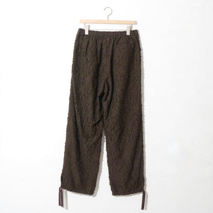 VICK CAMO RIBBON EASY PANTS /brown