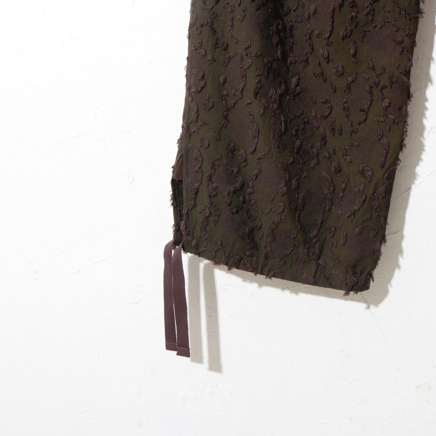 VICK CAMO RIBBON EASY PANTS /brown