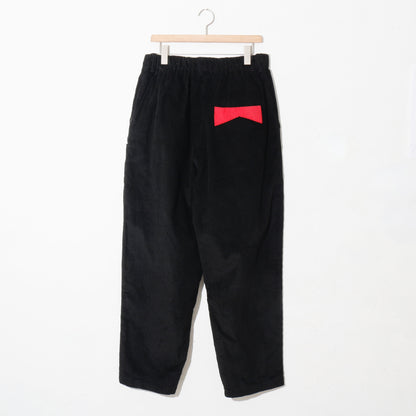 HAMBLETON PANTS CORD / black