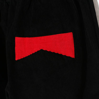 HAMBLETON PANTS CORD / black