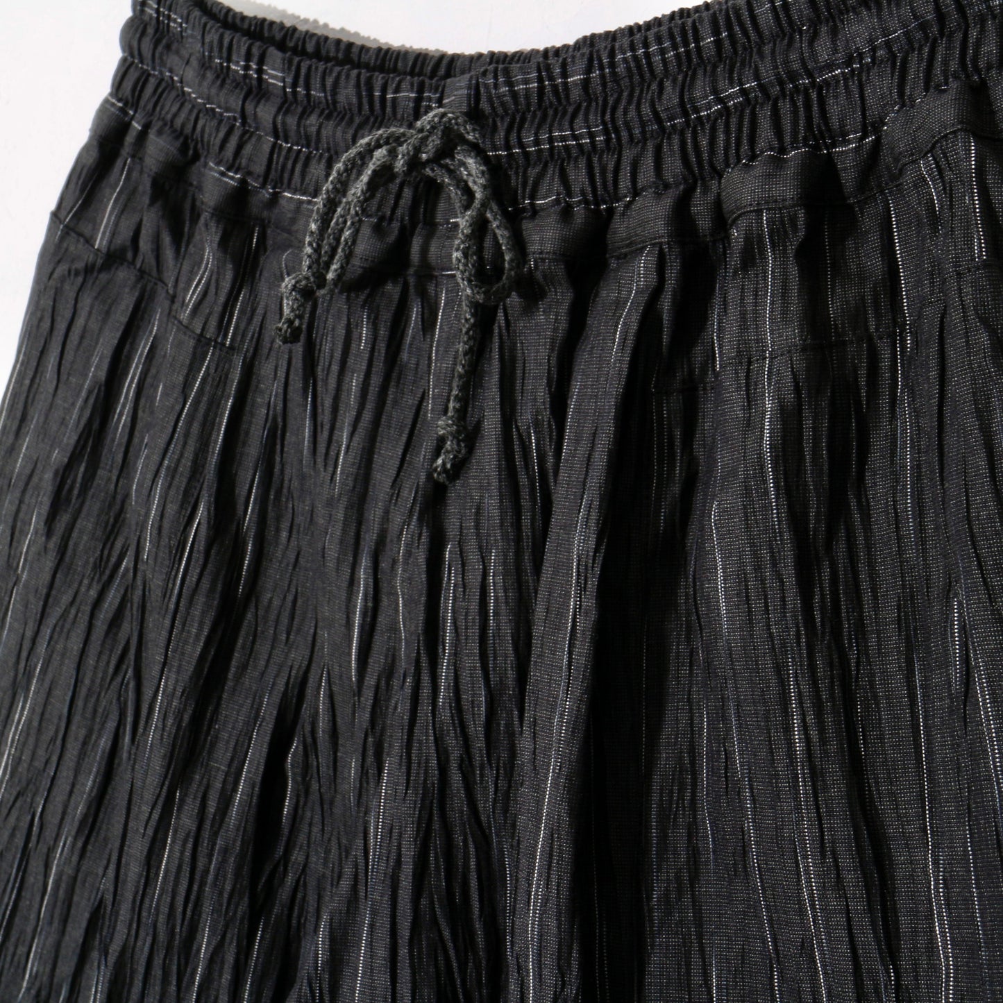 Ame-Storipe Half Pants /black