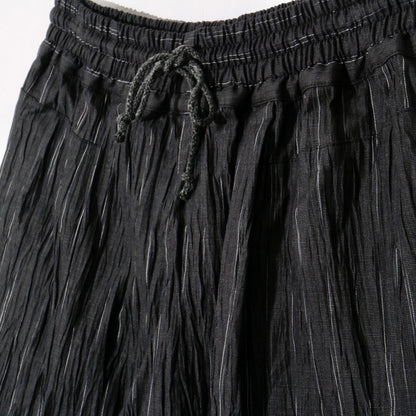 Ame-Storipe Half Pants /black