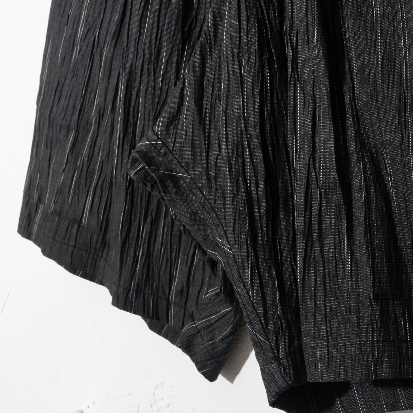Ame-Storipe Half Pants /black