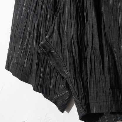 Ame-Storipe Half Pants /black