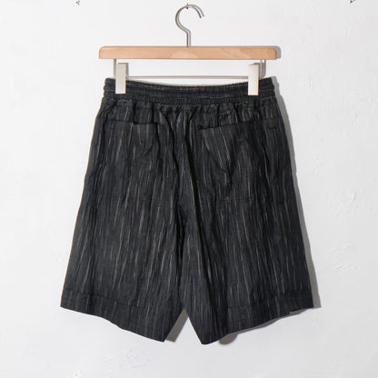 Ame-Storipe Half Pants /black