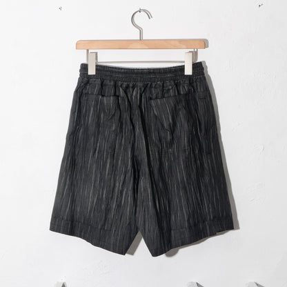 Ame-Storipe Half Pants /black