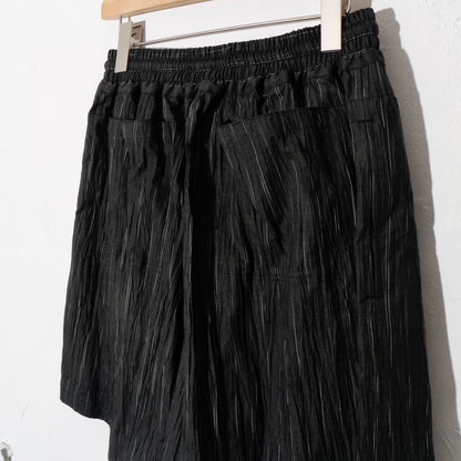 Ame-Storipe Half Pants /black