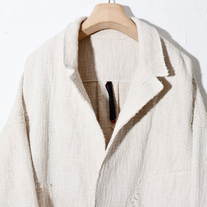 0 Count KhadiCotton Jacket / off white