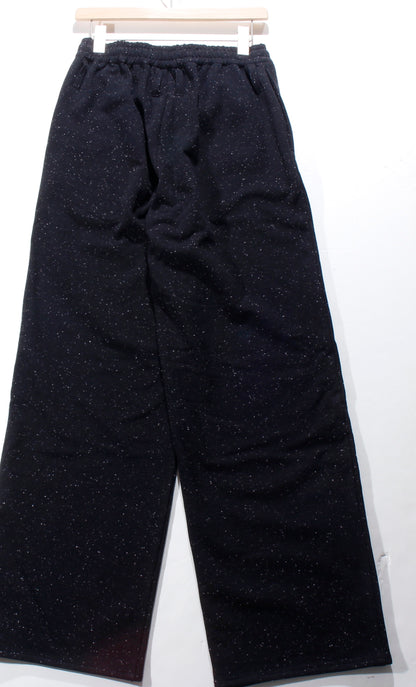 WIDE SWEAT PANTS /bk