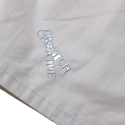 HIDESIGN /　OPEN COLLAR WORK SHIRT