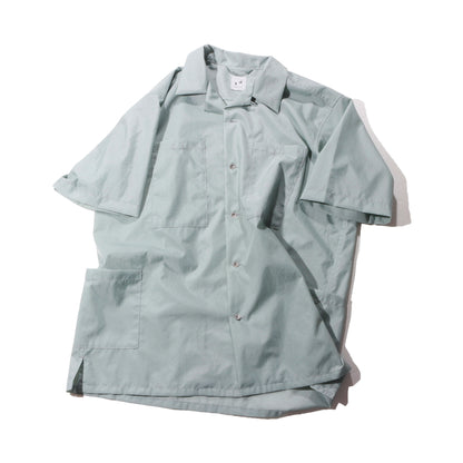 HIDESIGN /OPEN COLLAR WORK SHIRT