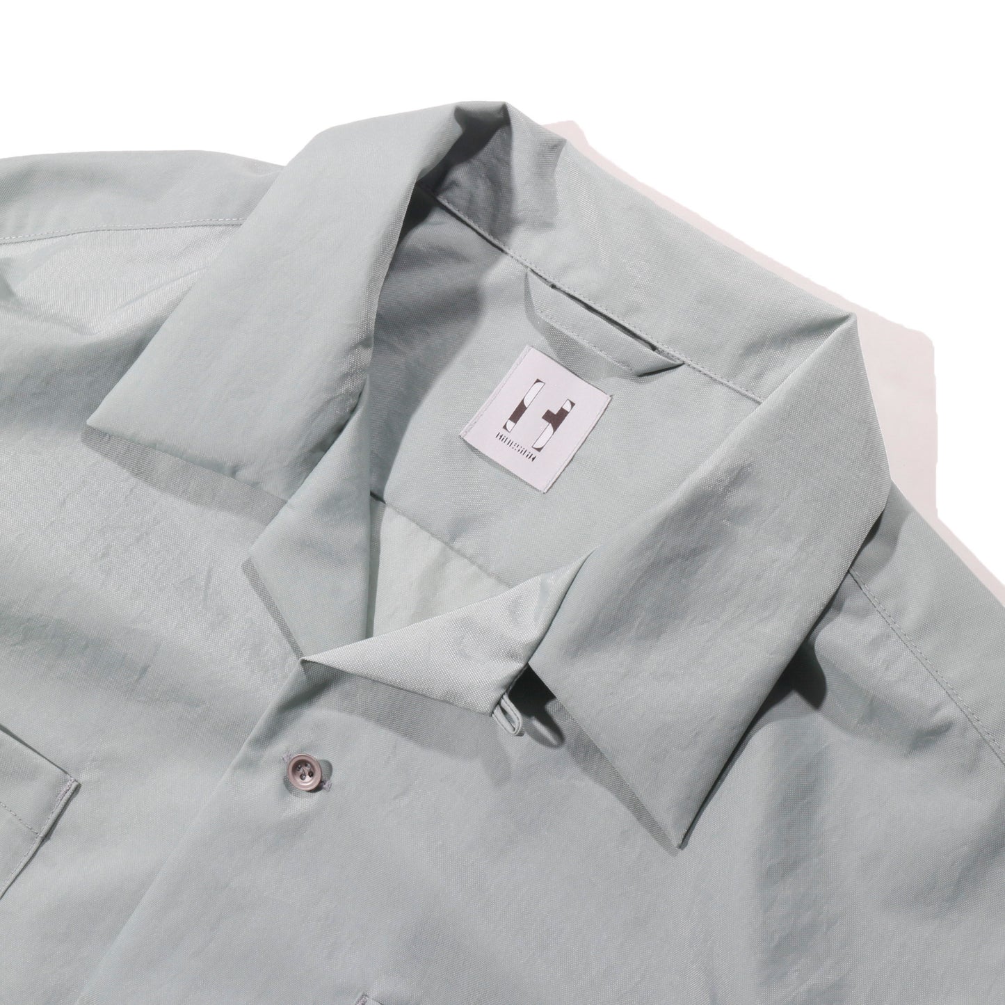 HIDESIGN /OPEN COLLAR WORK SHIRT