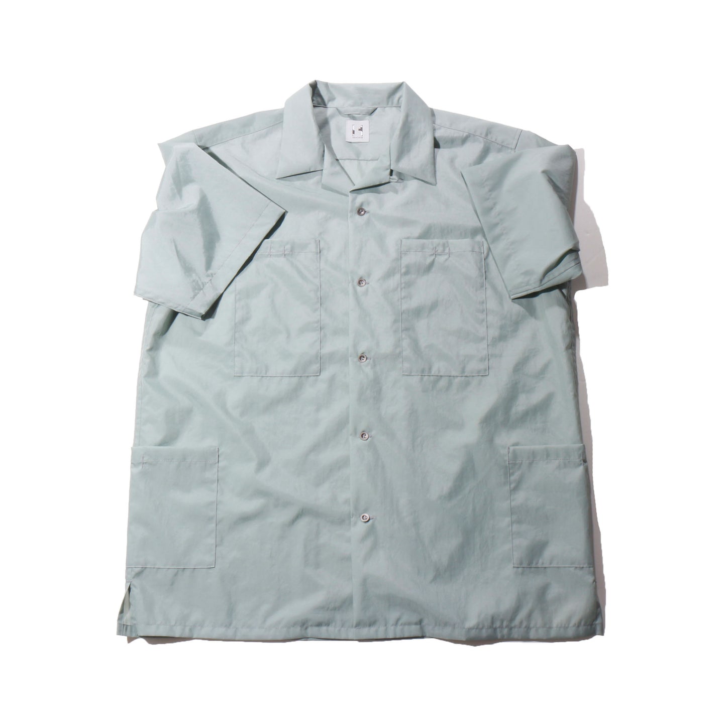 HIDESIGN /OPEN COLLAR WORK SHIRT