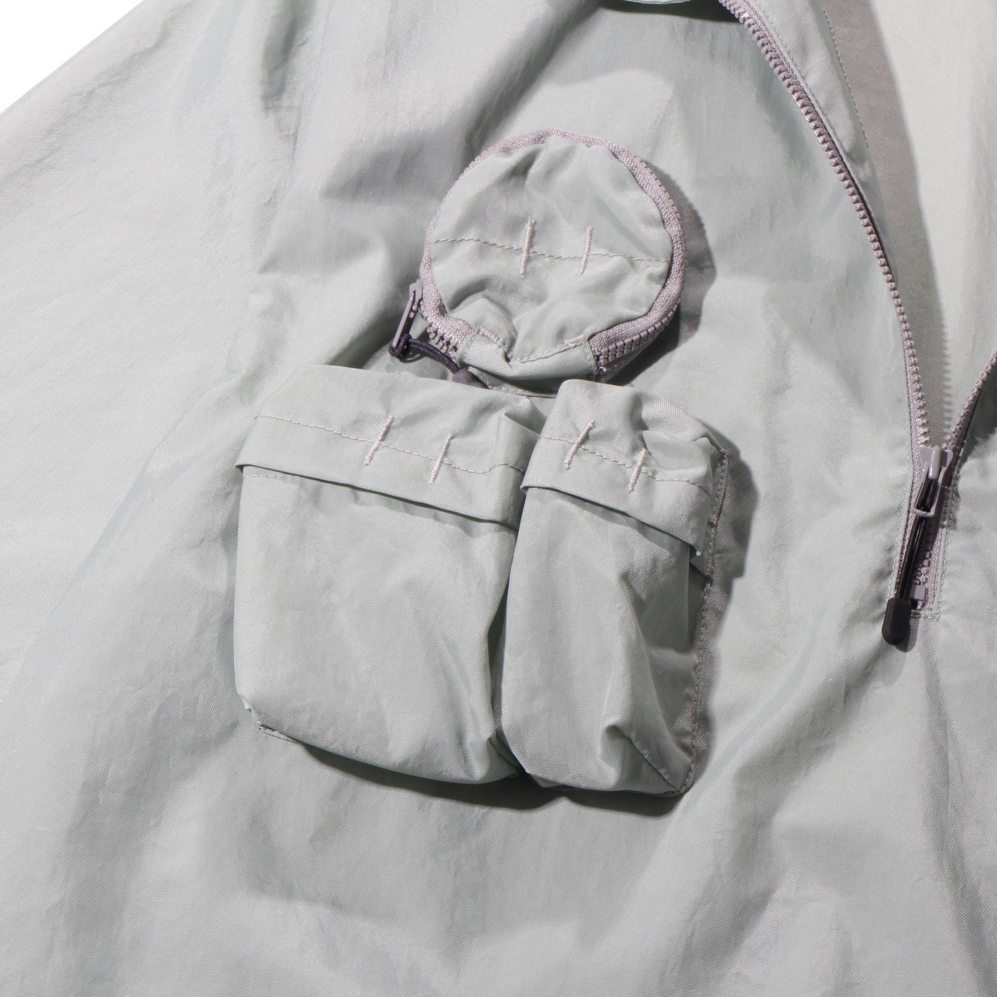 HIDESIGN /HALF ZIP WORK SHIRT