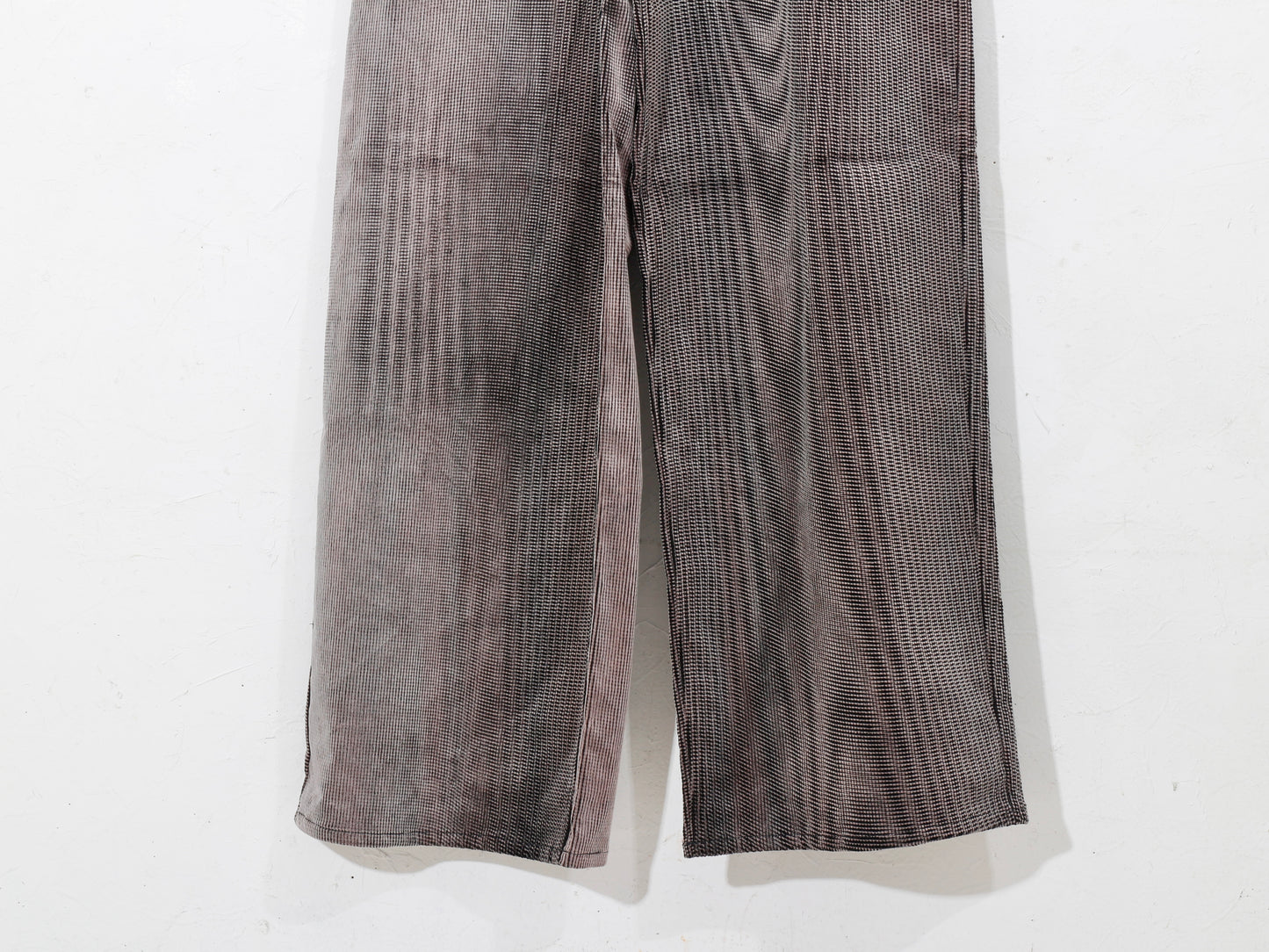 mirage_ bleach_corduroy_pants / black