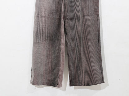 mirage_ bleach_corduroy_pants / black