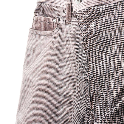 mirage_ bleach_corduroy_pants / black