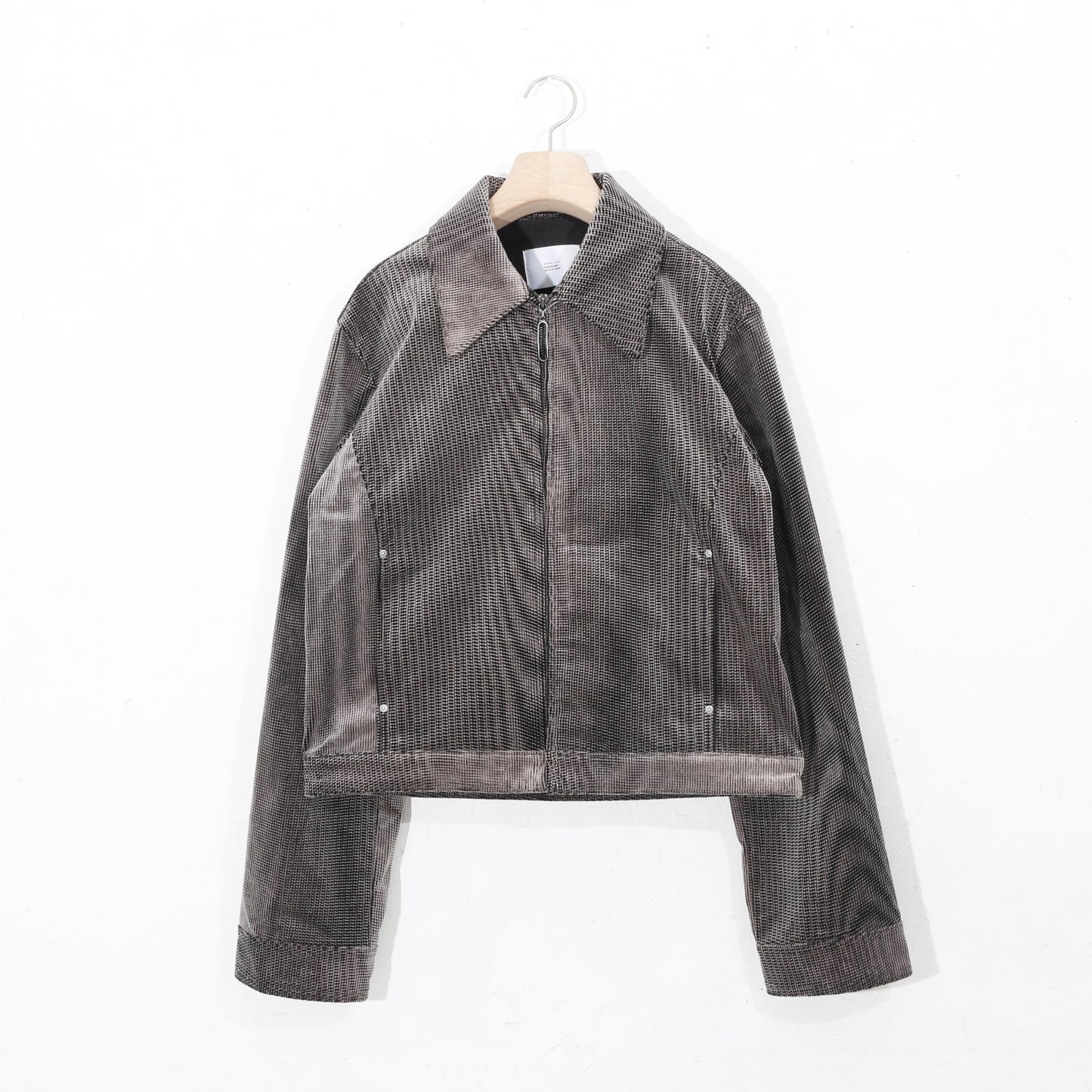 mirage_ bleach_corduroy_jacket / black