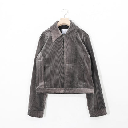 mirage_ bleach_corduroy_jacket / black