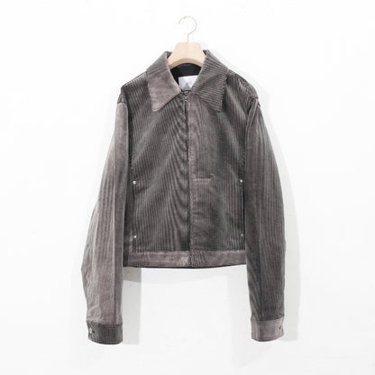 mirage_ bleach_corduroy_jacket / black