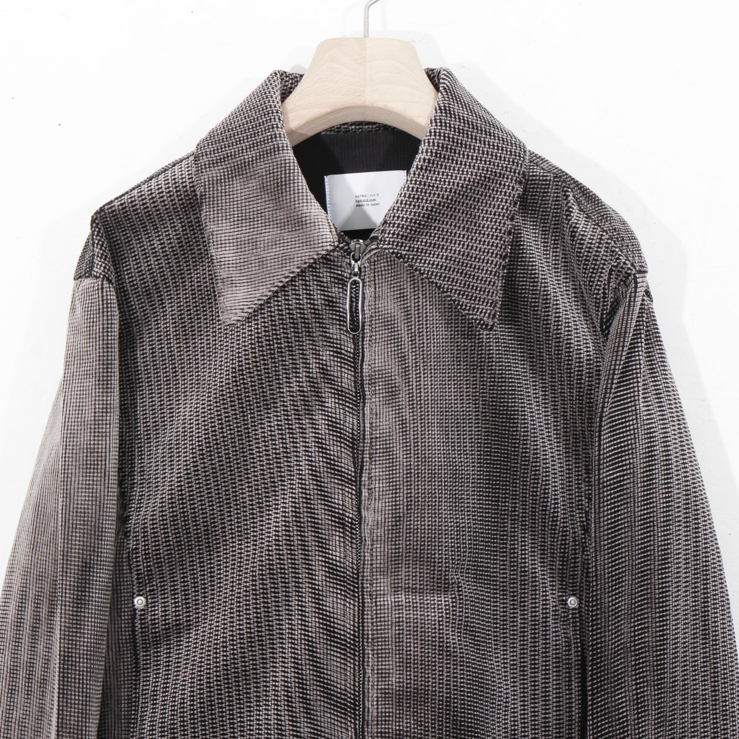 mirage_ bleach_corduroy_jacket / black