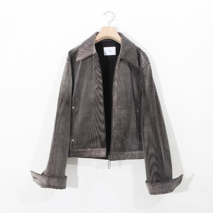 mirage_ bleach_corduroy_jacket / black