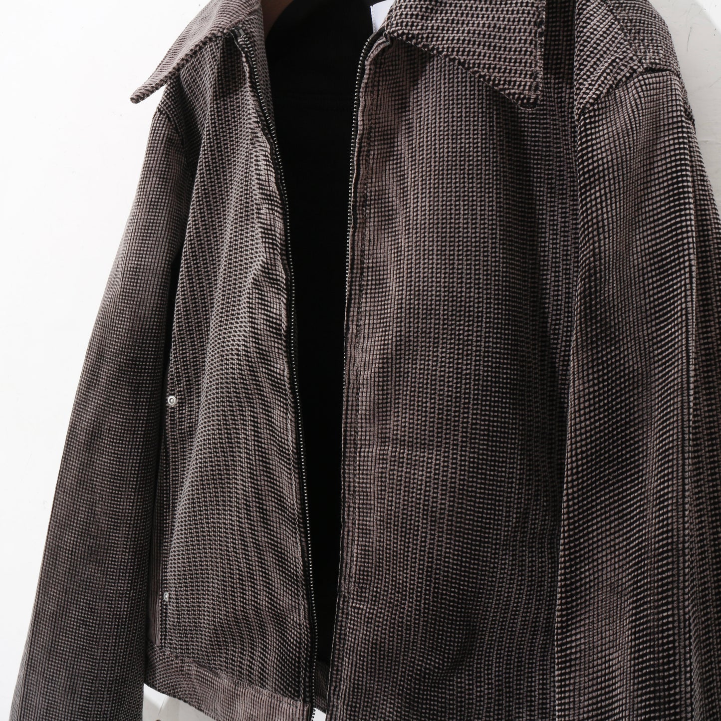 mirage_ bleach_corduroy_jacket / black