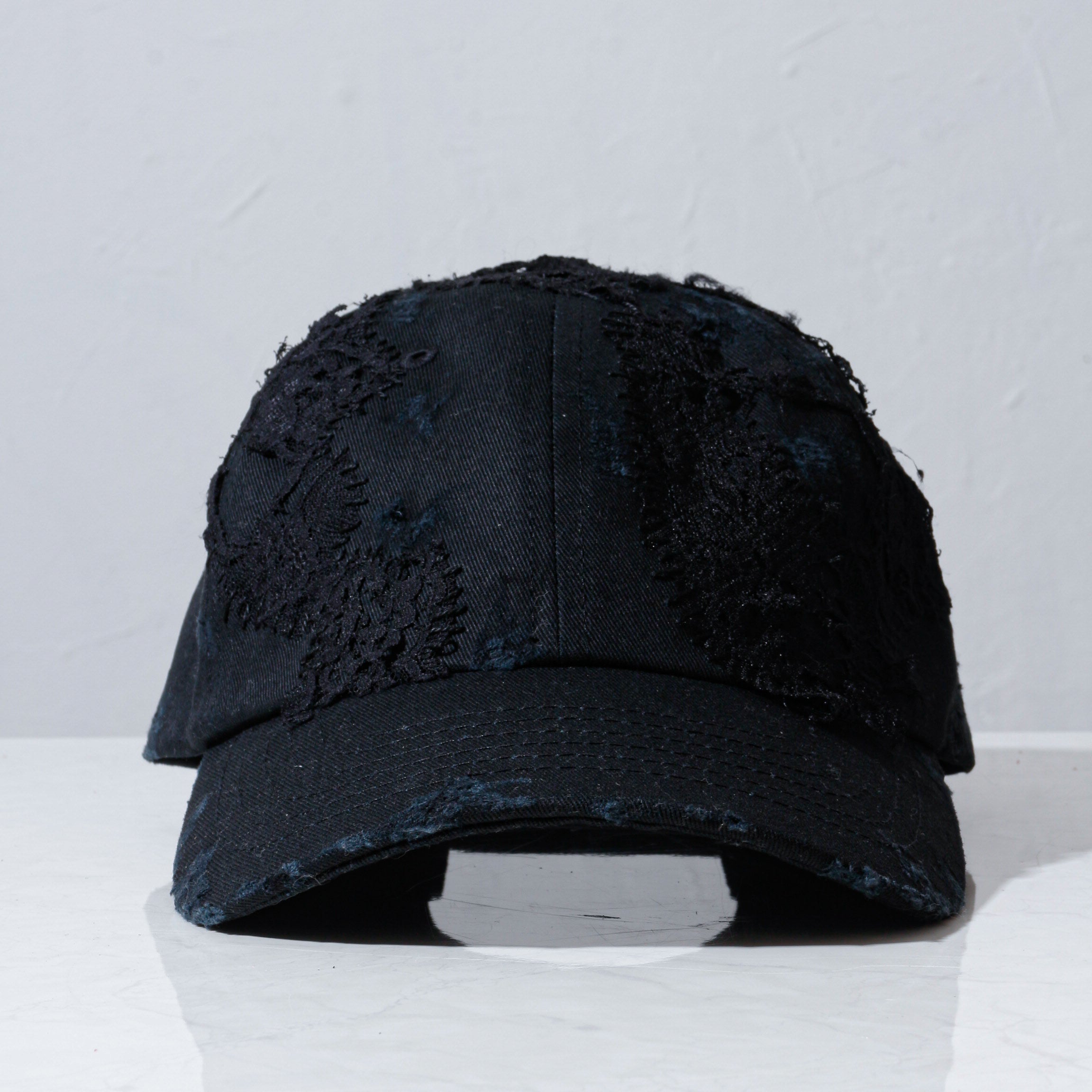 Open Atelier】HANA YAGI/Lace collage Cap＜Lace patch