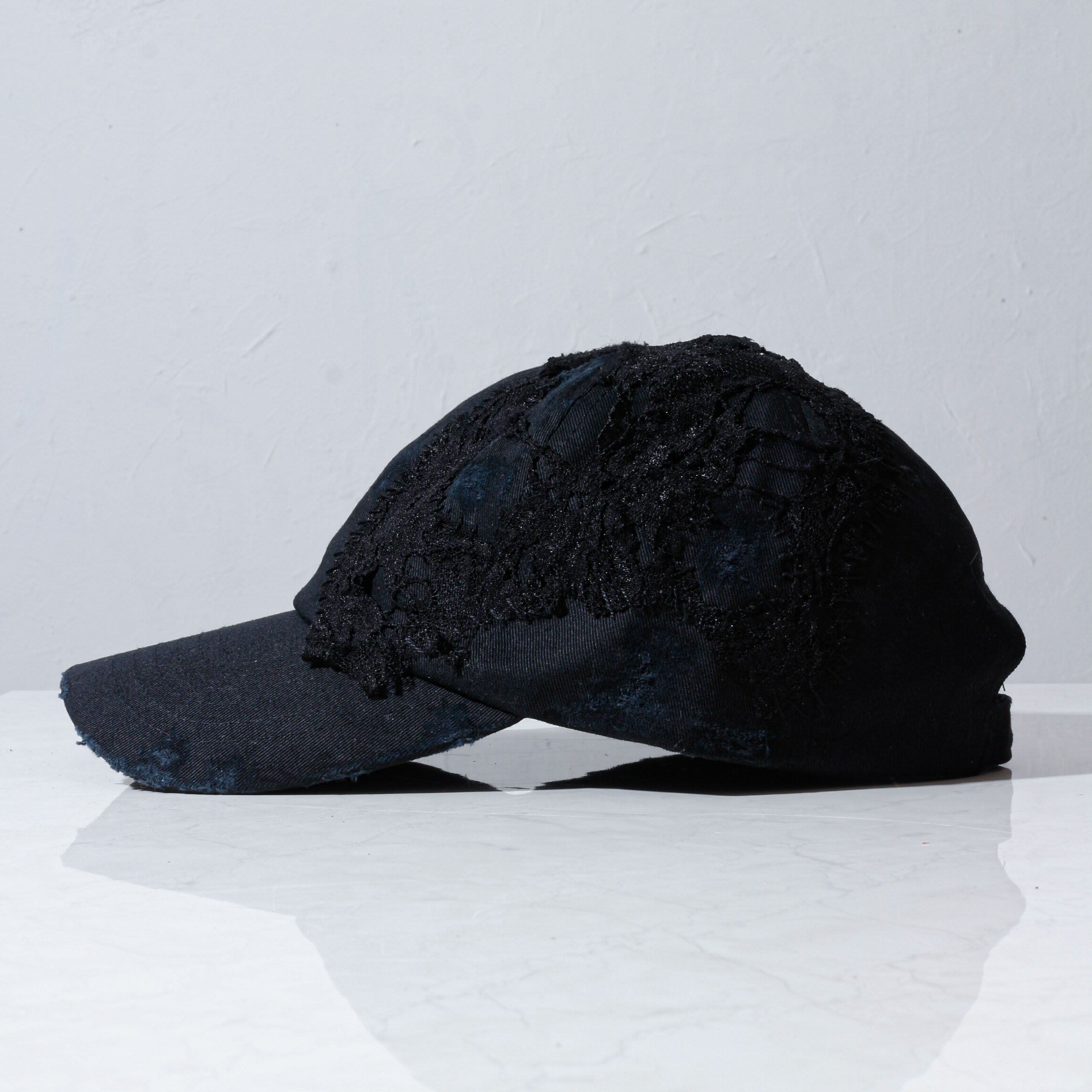 Open Atelier】HANA YAGI/Lace collage Cap＜Lace patch