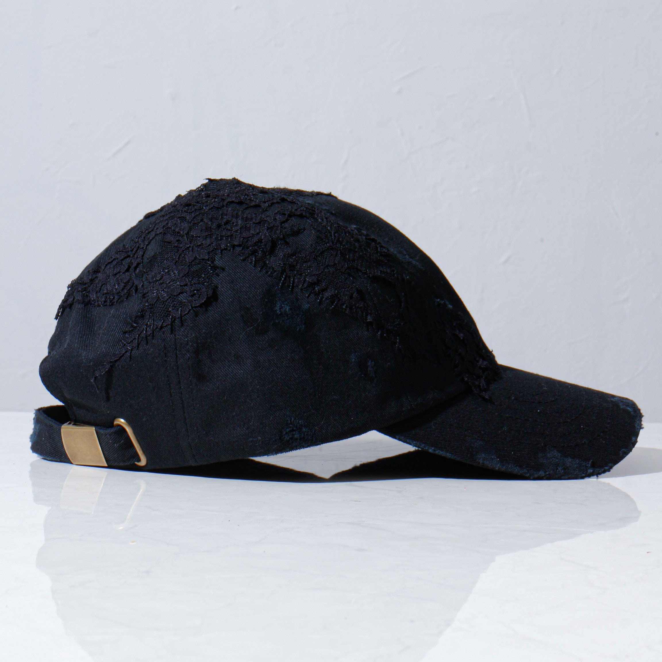 Open Atelier】HANA YAGI/Lace collage Cap＜Lace patch