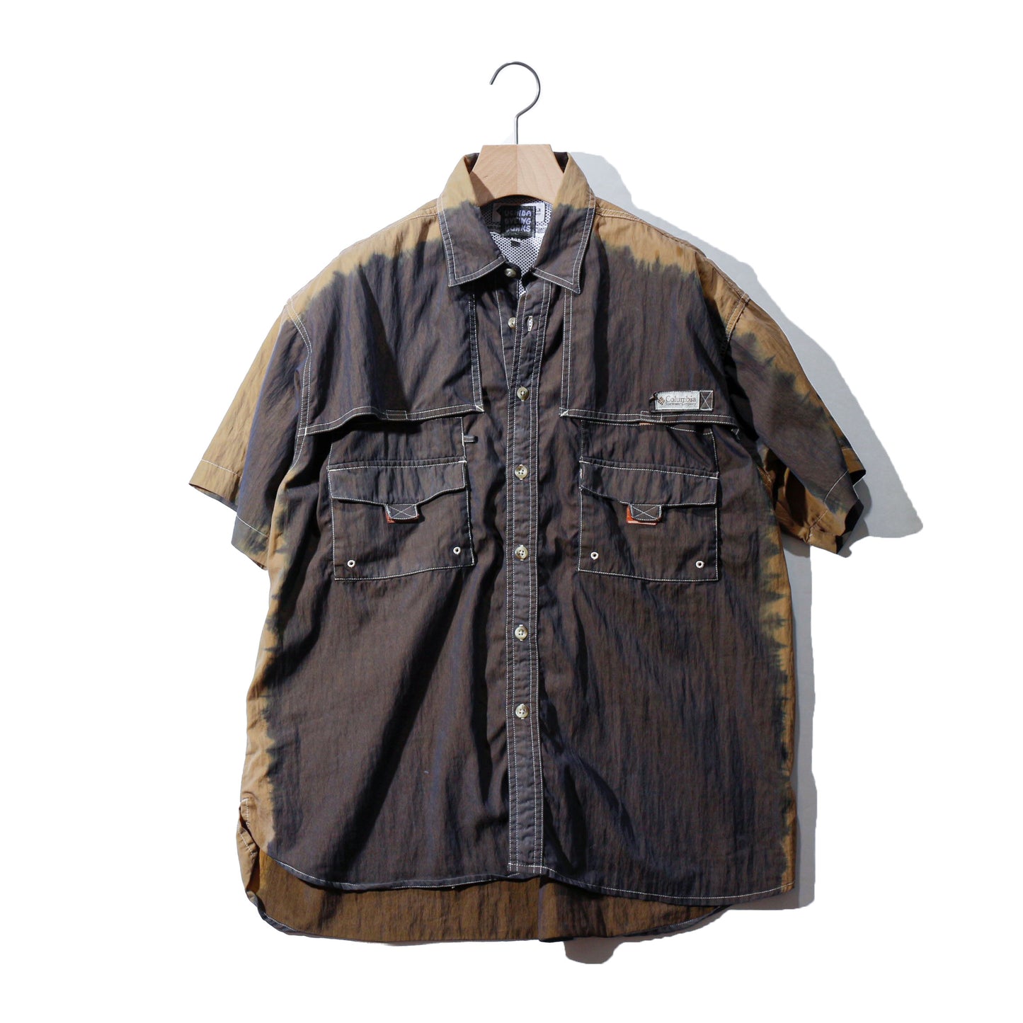 UCHIDA DYEING WORKS / s/s shirt