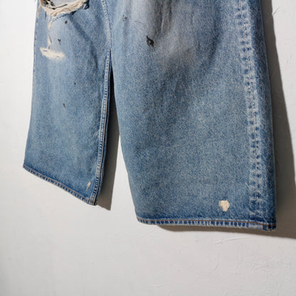 MB BAGGY JEANS ANGEL DAMAGE / indigo