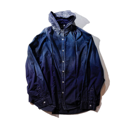 UCHIDA DYEING WORKS / hood shirts