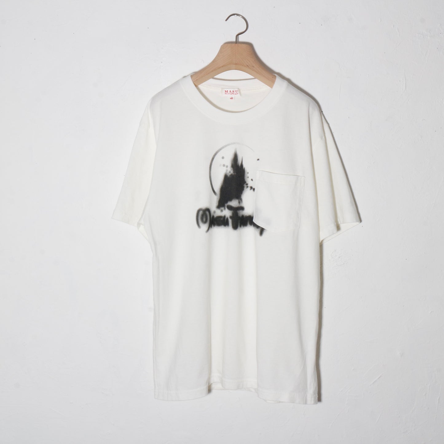 CASTLE POCKET T-SHIRT / white