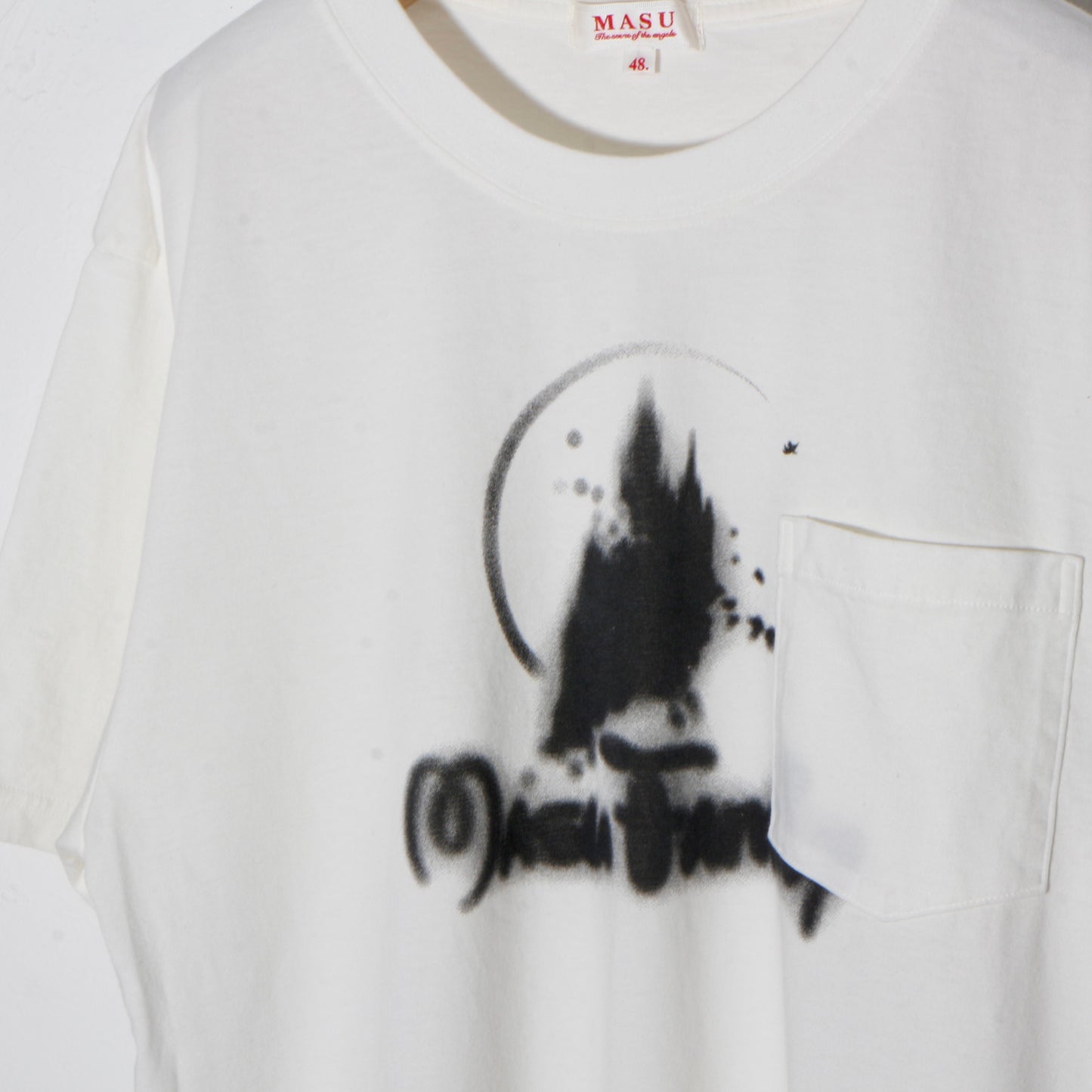 CASTLE POCKET T-SHIRT / white