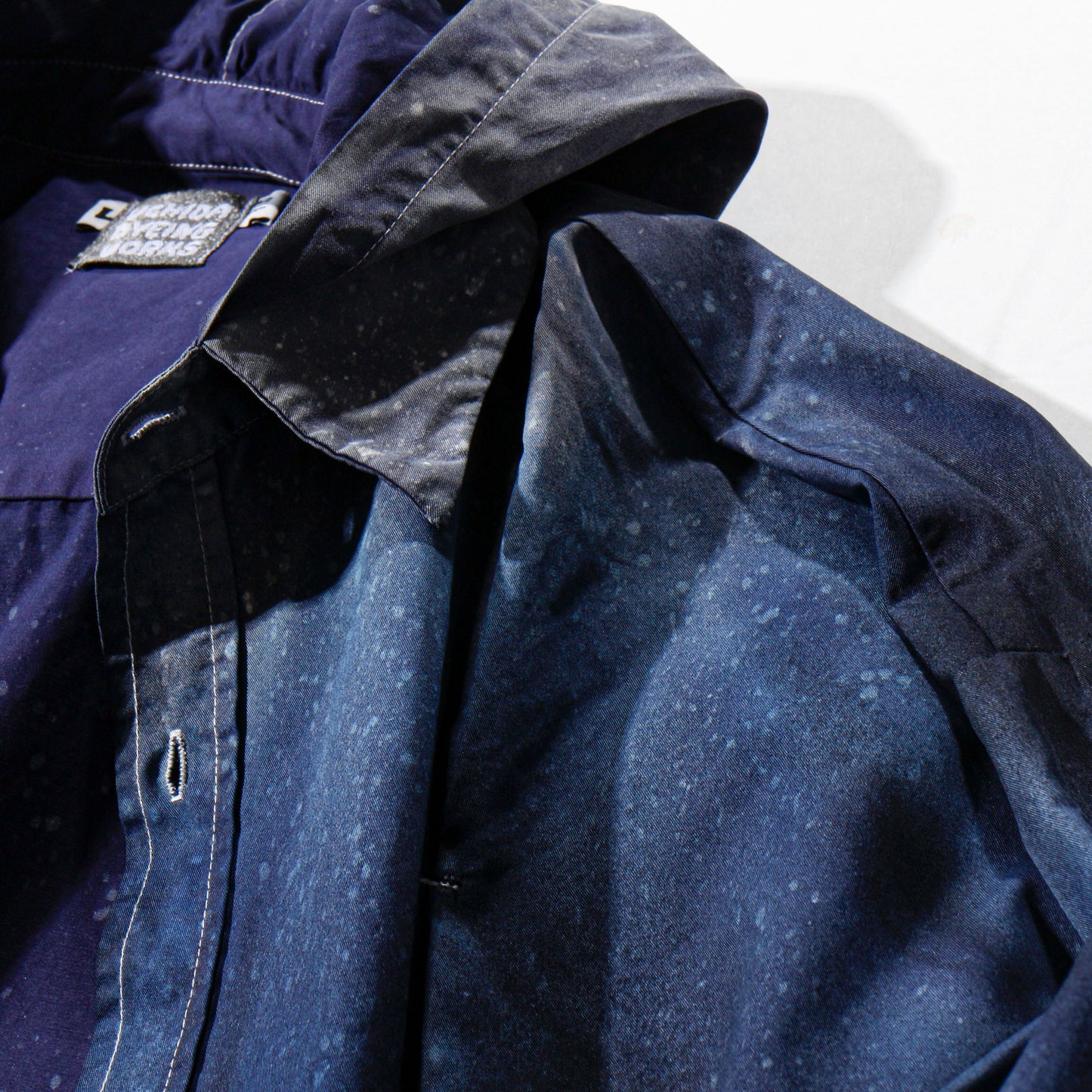 UCHIDA DYEING WORKS / hood shirts