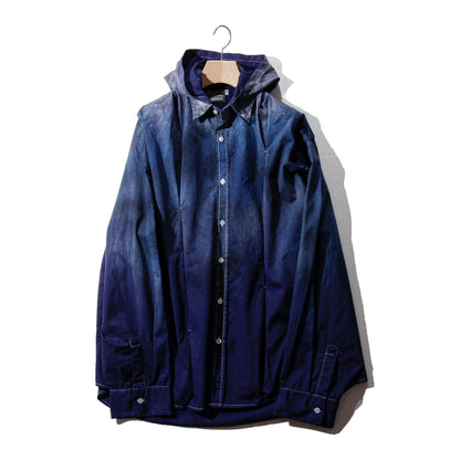 UCHIDA DYEING WORKS / hood shirts