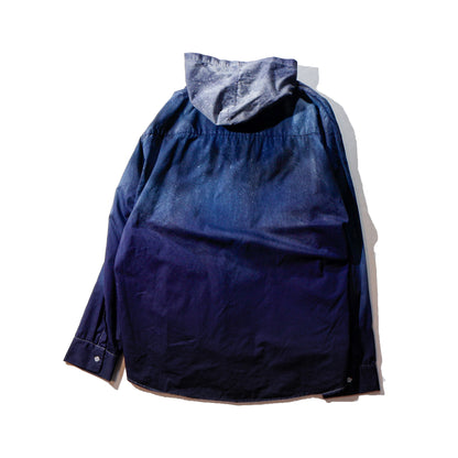 UCHIDA DYEING WORKS / hood shirts