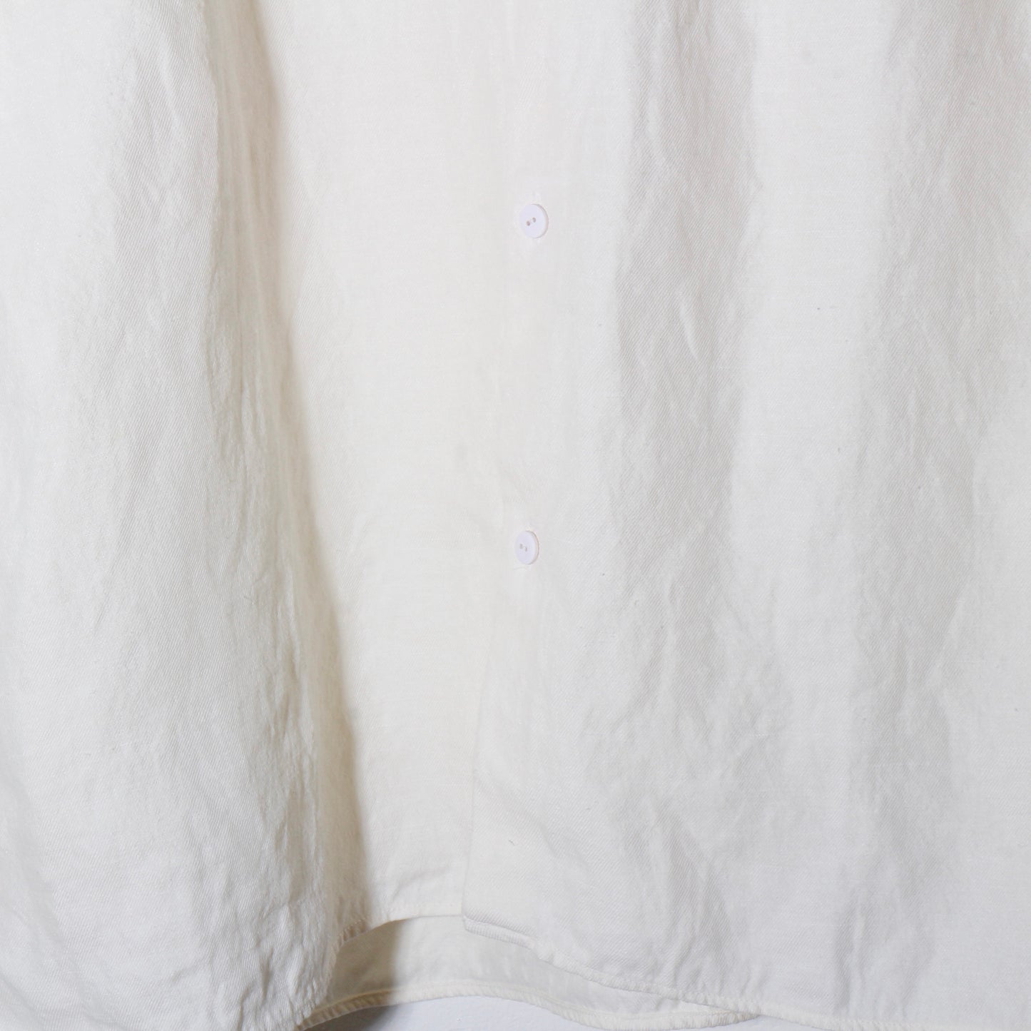 和紙大麻シャツ / 白