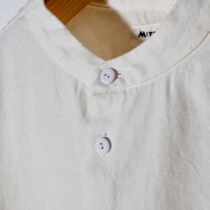 和紙大麻シャツ / 白