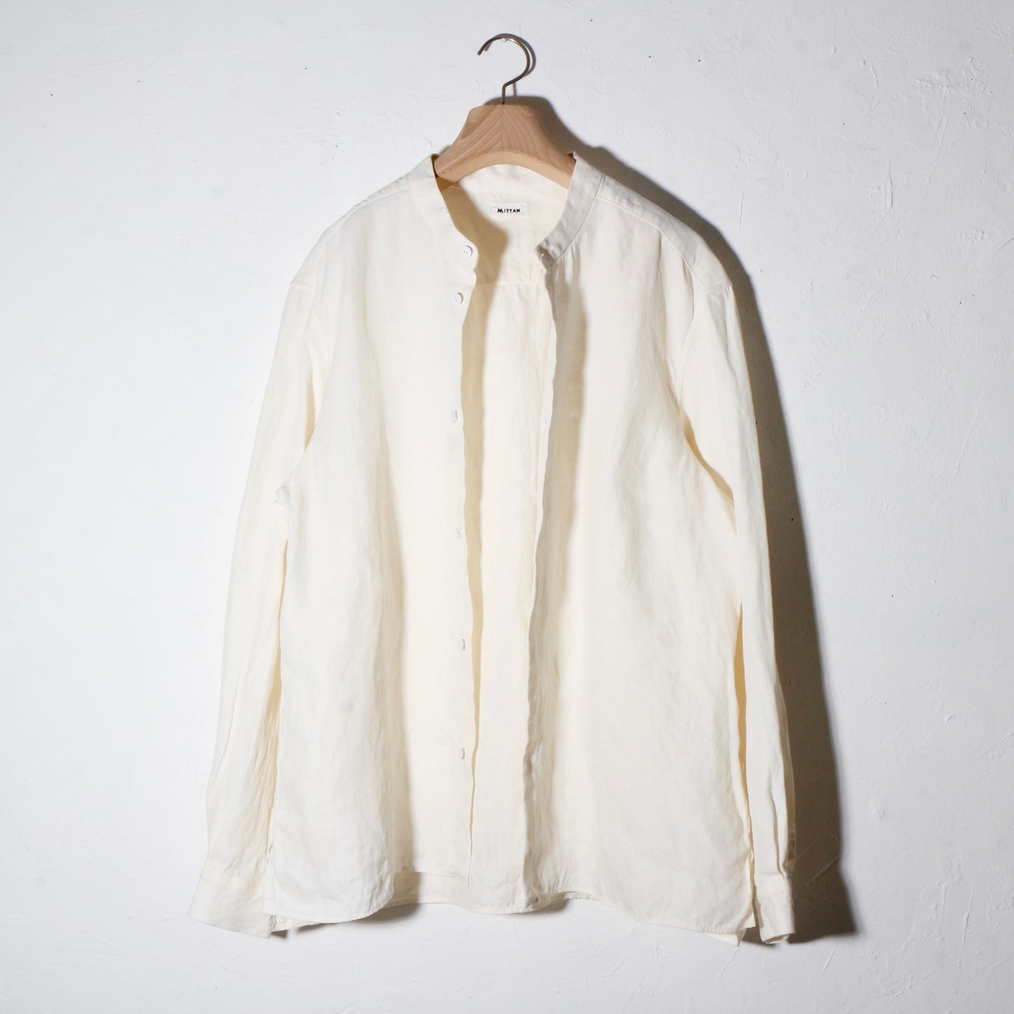 和紙大麻シャツ / 白
