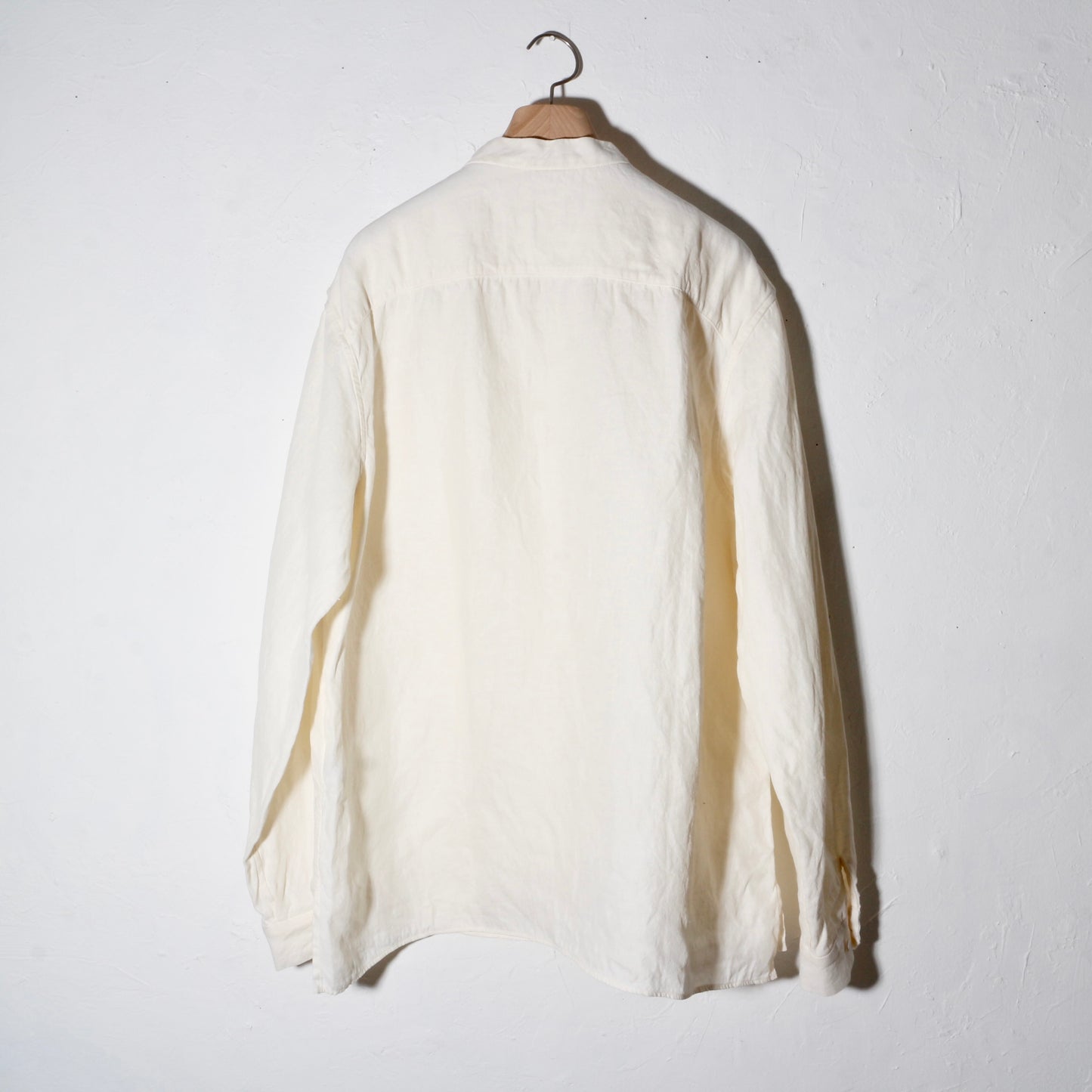 和紙大麻シャツ / 白
